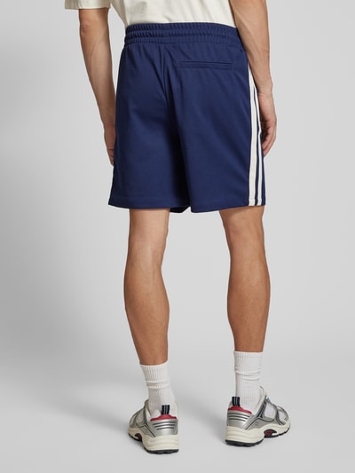 SERGIO TACCHINI Korte broek met elastische band, model 'PIETRAPERTOSAA' Donkerblauw - 5
