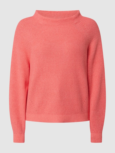 Tom Tailor Pullover mit Woll-Anteil  Pink 2