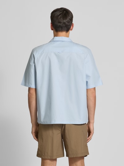 Wood Wood Regular fit vrijetijdsoverhemd met reverskraag, model 'mumphry' Lichtblauw - 5