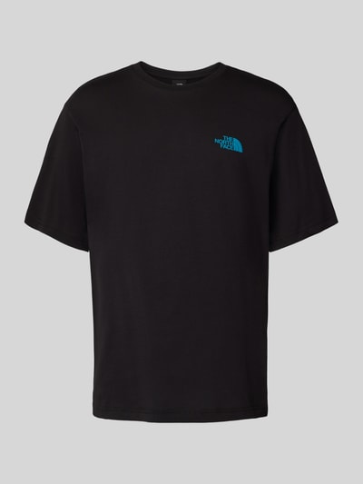 The North Face T-Shirt mit Label-Detail Black 2