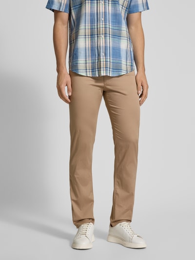 Christian Berg Men Regular Fit Chino im 5-Pocket-Design Camel 4