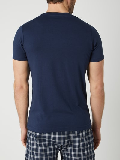 Christian Berg Men Trunks mit Label-Details im 3er-Pack Marineblau 5