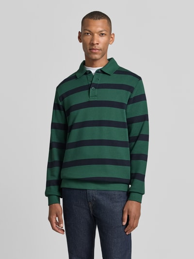 Lindbergh Regular Fit Poloshirt Dunkelgruen 4