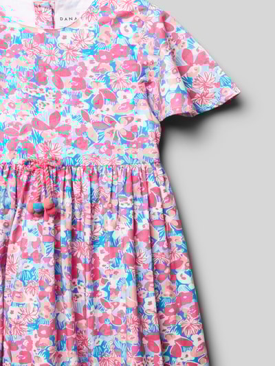 DANAMADE Jurk met strikdetail Felroze - 2