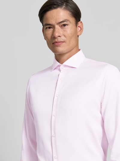 Jake*s Koszula biznesowa o kroju slim fit z czystej bawełny Jasnoróżowy 3