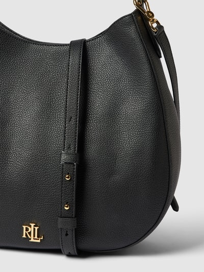 Lauren Ralph Lauren Hobo Bag mit Label-Applikation Modell 'CHARLI' Black 3