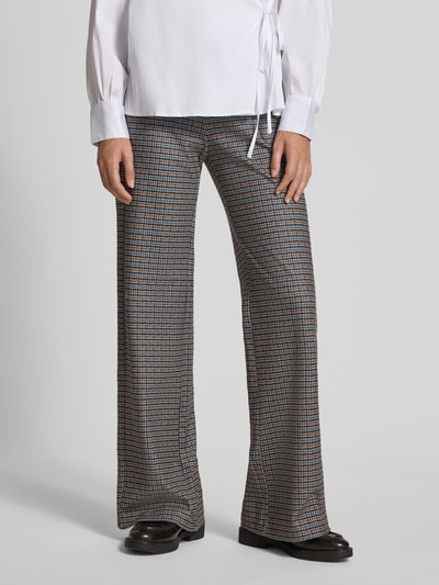 Christian Berg Woman Stoffen broek met viscose en elastische band Cognac - 4