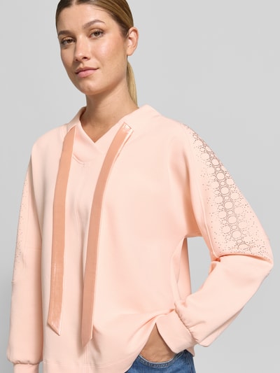 Marc Cain Sweatshirt mit Kapuze Apricot 3