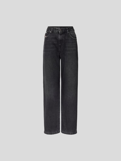 Diesel Relaxed Fit Jeans mit Spitzenbesatz Anthrazit 2