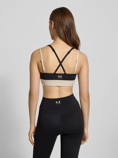 P.E Nation Biustonosz sportowy na cienkich ramiączkach model ‘PARAMOUNT’ Czarny 5
