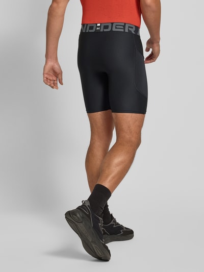 Under Armour Shorts mit elatischem Logo-Bund Black 5