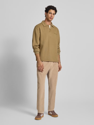 Tommy Jeans Tapered Cordhose aus reiner Baumwolle Modell 'ISAAC' Beige 1