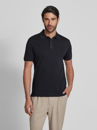 Emporio Armani Poloshirt mit Label-Stitching Marine 4