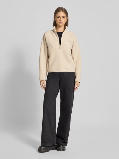 Guess Jeans Bluza ze stójką Écru 1