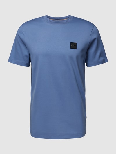 BOSS T-Shirt mit Rundhalsausschnitt Modell 'Tiburt' Bleu 2