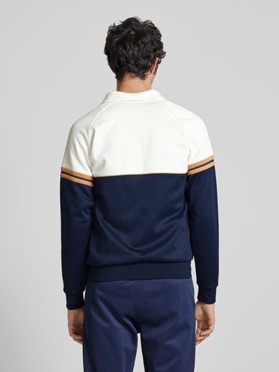 SERGIO TACCHINI Sweatjack met ritssluiting, model 'ORION' Donkerblauw - 5