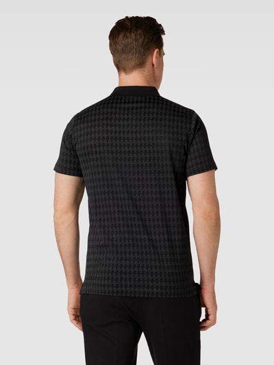 Karl Lagerfeld Poloshirt mit Logo-Muster Black 5