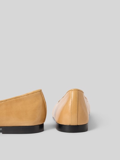 Tory Burch Ballerinas aus echtem Leder Beige 3