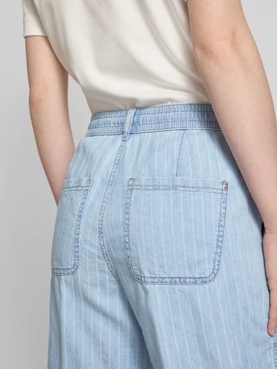 Brax Shorts mit elastischem Bund und Tunnelzug Modell 'MAINE' Hellblau 3