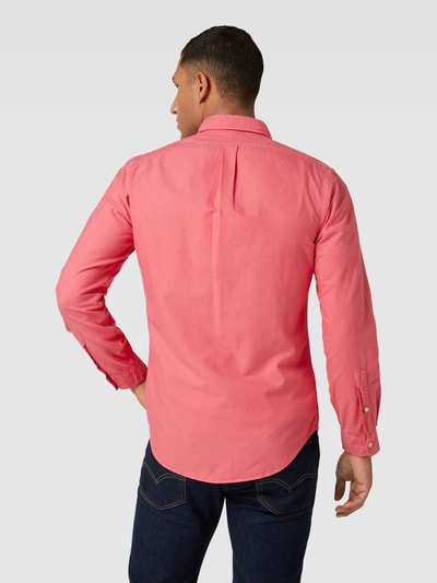 Polo Ralph Lauren Slim fit vrijetijdsoverhemd met button-downkraag Lichtrood - 5