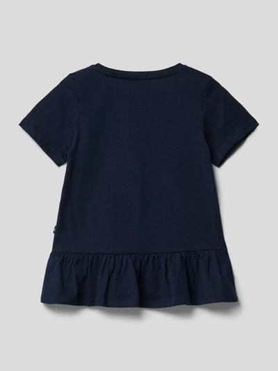 Tom Tailor T-shirt met pailletten Marineblauw - 3