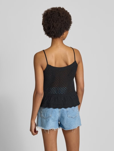 Only Top o kroju regular fit z dzianiny z mieszanki bawełny model ‘MARY LIFE’ Czarny 5