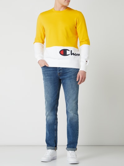 CHAMPION Comfort fit sweatshirt van katoen  Geel - 1