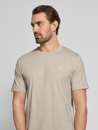 Marc O'Polo Regular fit T-shirt van puur katoen Lichtgrijs - 3
