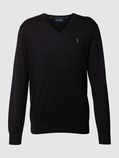 Polo Ralph Lauren Pullover mit Logo-Stitching Black 1