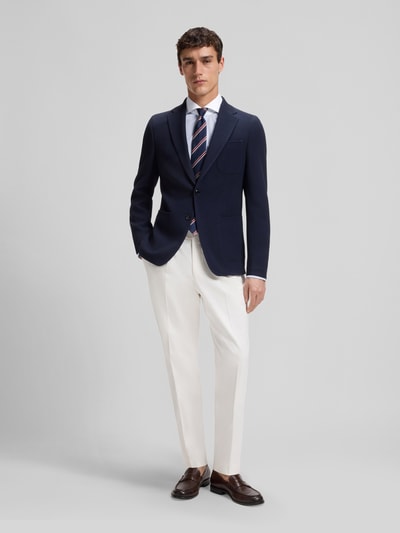 BOSS Slim Fit Businesshemd aus reiner Baumwolle Modell 'HANK-SP-B1' Bleu 1