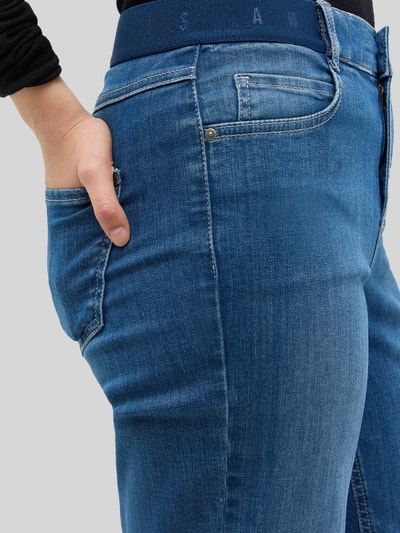 ANGELS High Waist Straight Fit Jeans mit Logo-Bund Hellblau 3