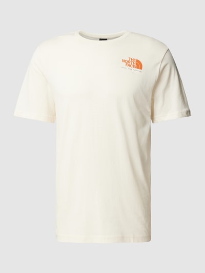 The North Face T-shirt z nadrukiem z logo model ‘GRAPHIC’ Biały 2