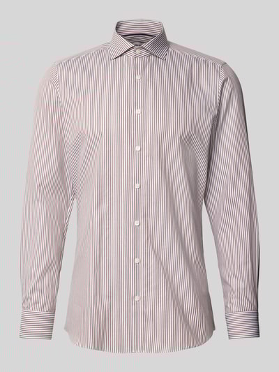 OLYMP Level Five Slim Fit Business-Hemd mit Kentkragen Mittelbraun 2