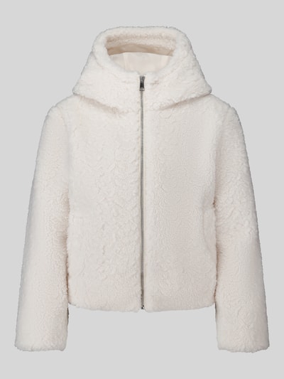 VERO MODA Teddyjacke mit Kapuze Offwhite 2