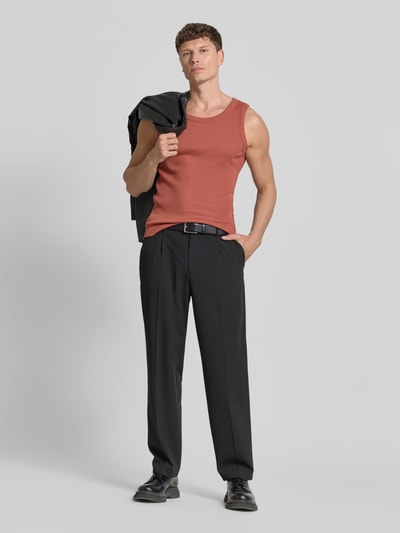 DRYKORN Tanktop in Ripp-Optik Modell 'Nathan' Orange 1