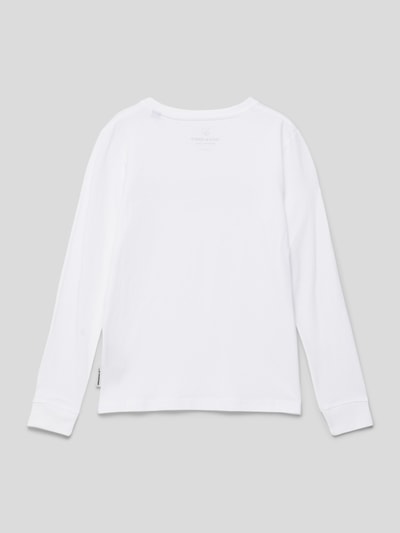 Jack & Jones Sweatshirt mit Rundhalsausschnitt Modell 'JORLAKEWOOD' Weiss 3