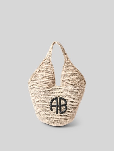 Anine Bing Hobo Bag mit Tragehenkel Beige 2