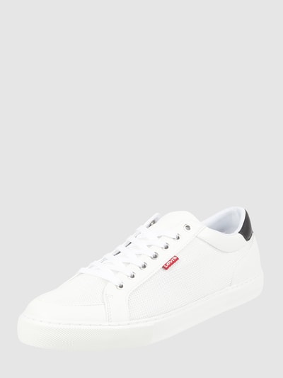 Levi’s® Acc. Sneakers van textiel, model 'Woodward' Wit - 1