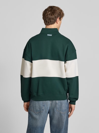 ONLY & SONS Oversized Troyer aus reiner Baumwolle Modell 'LES CLASSIQUES' Dunkelgruen 5
