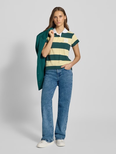 Noisy May Wide fit jeans van biologische katoenmix, model 'Myolanda' Jeansblauw - 1