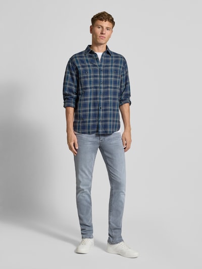 Tommy Jeans Slim Fit Jeans aus Baumwoll-Mix Hellgrau 1