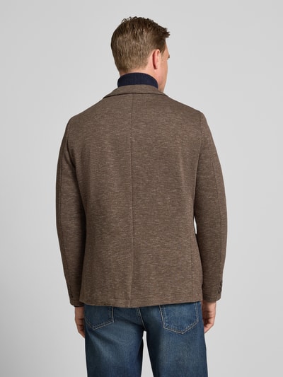 camel active Regular fit 2-knoops colbert met reverskraag Beige - 5