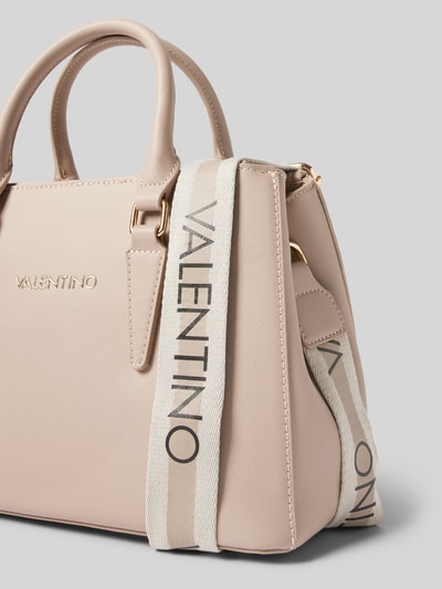 VALENTINO BAGS Handtasche mit Label-Applikation Modell 'ZERO RE' Beige 2