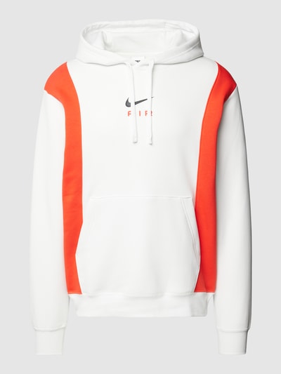 Nike Hoodie mit Label-Details Weiss 2