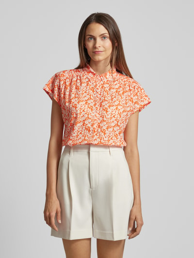 Marc O'Polo Blouse met bloemmotief Oranje - 4