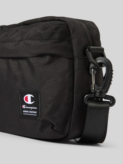 CHAMPION Schoudertas met labelpatch Zwart - 3