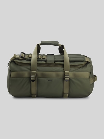 HUGO Torba weekendowa z paskami plecaka model 'AYDEN_HOLDALL' Oliwkowy 2