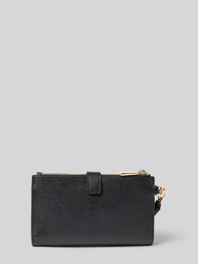 MICHAEL Michael Kors Portemonnaie mit Label-Applikation Modell 'JET SET' Black 2