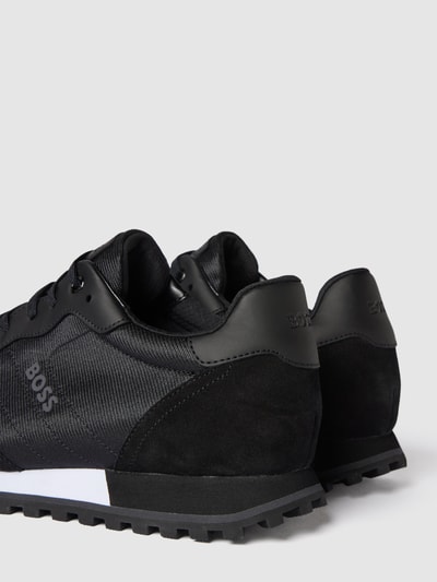 BOSS Sneaker met contraststrepen Zwart - 3