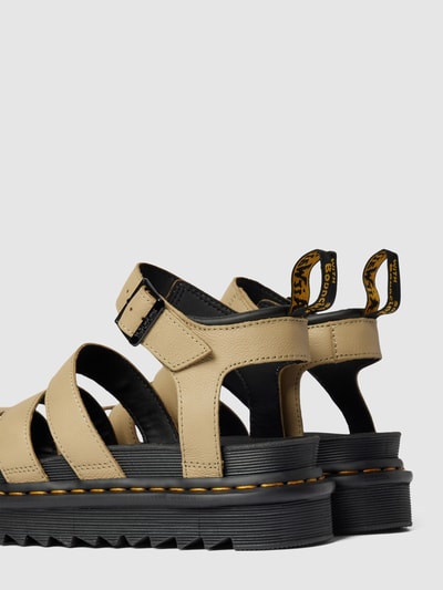 Dr.Martens Sandalen mit Label-Details Modell 'Blaire' Hellgruen 3